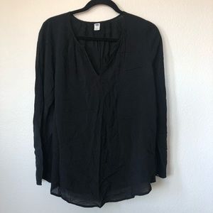 NWT Shirred Long Sleeve Top by Old Na